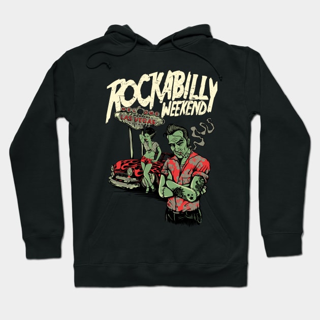 Rockabilly Hoodie by Elijah101